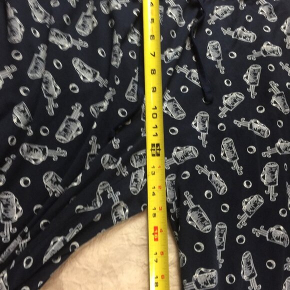 Mens Large Golf Pajamas Lounge Pants Night Zone Pajama Pants Like New - Picture 8 of 13